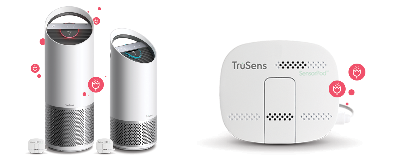 TruSens Air Purifier with Sensor Pod