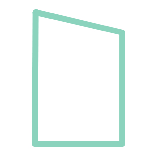 Outline graphic of performance air purifier